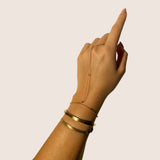 The Ella Snake Chain Bracelet